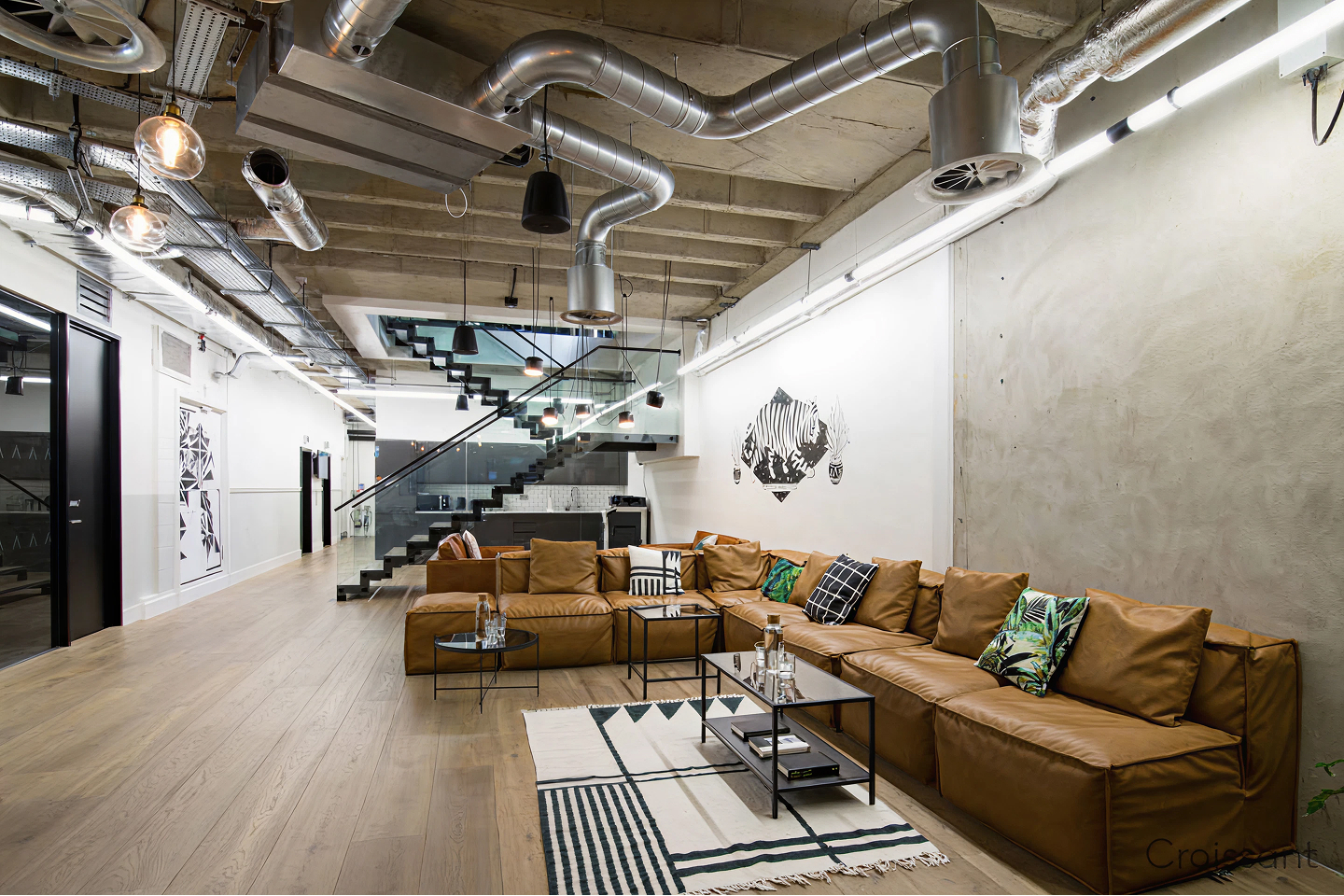 Croissant coworking space, London